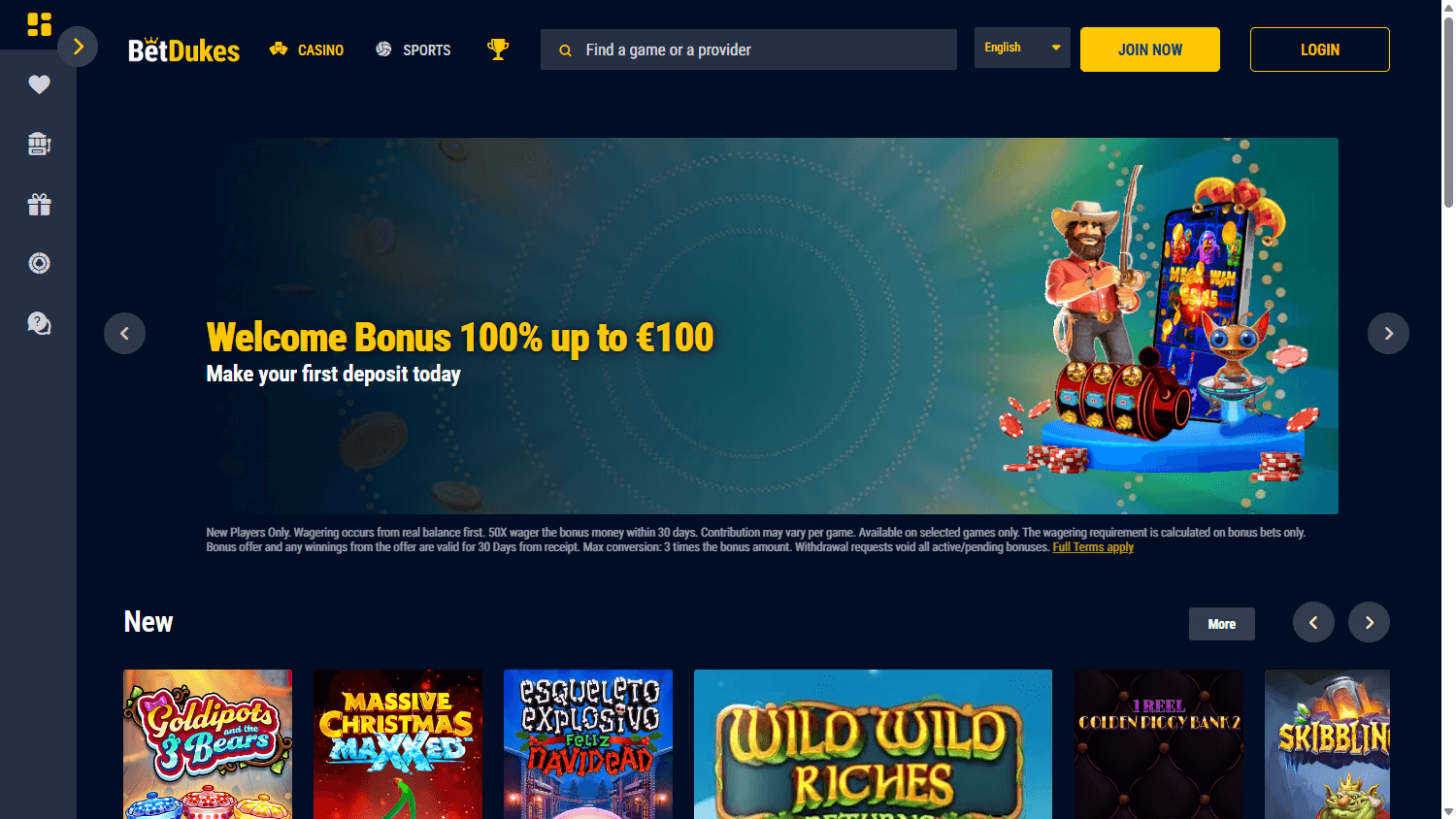 BetDukes_Casino_homepage_desktop