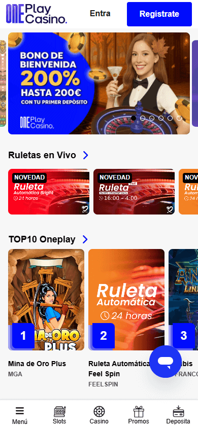 OnePlay_Casino_homepage_mobile
