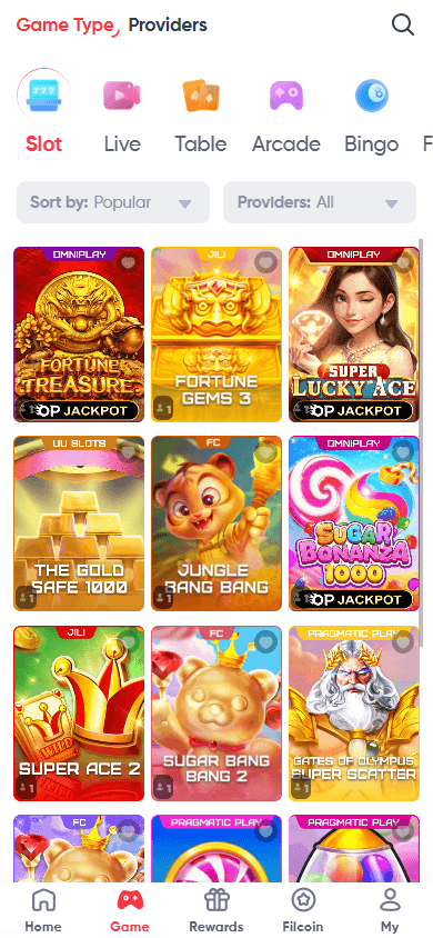 FILBET_Casino_game_gallery_mobile