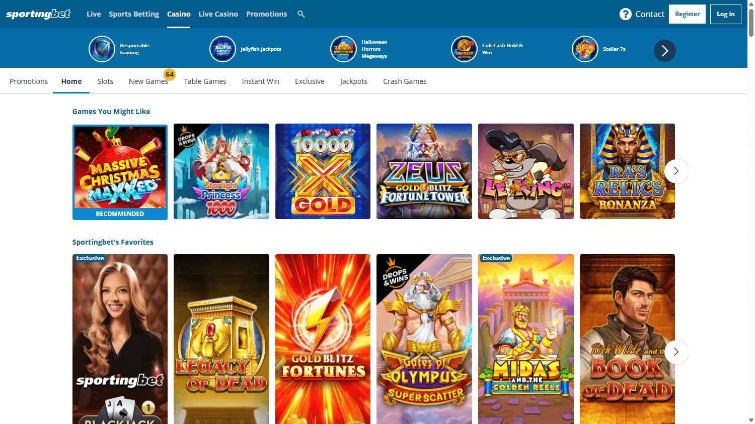Sportingbet_Casino_homepage_desktop