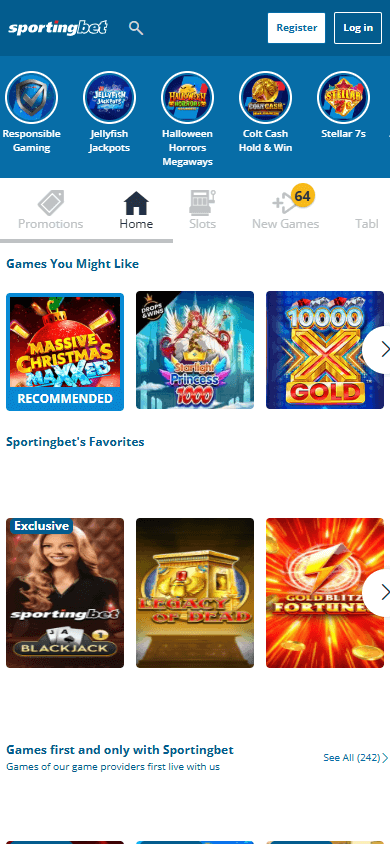Sportingbet_Casino_homepage_mobile