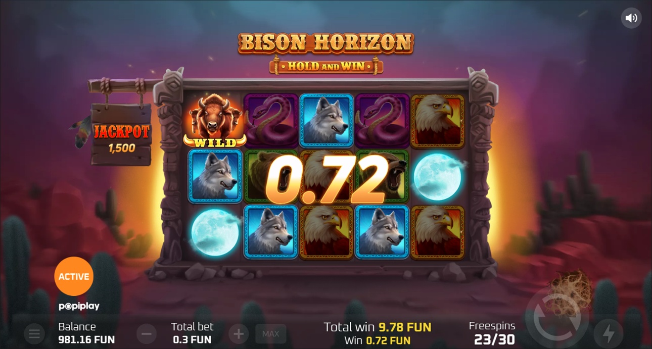 Bison Horizon - Free Spins bonus