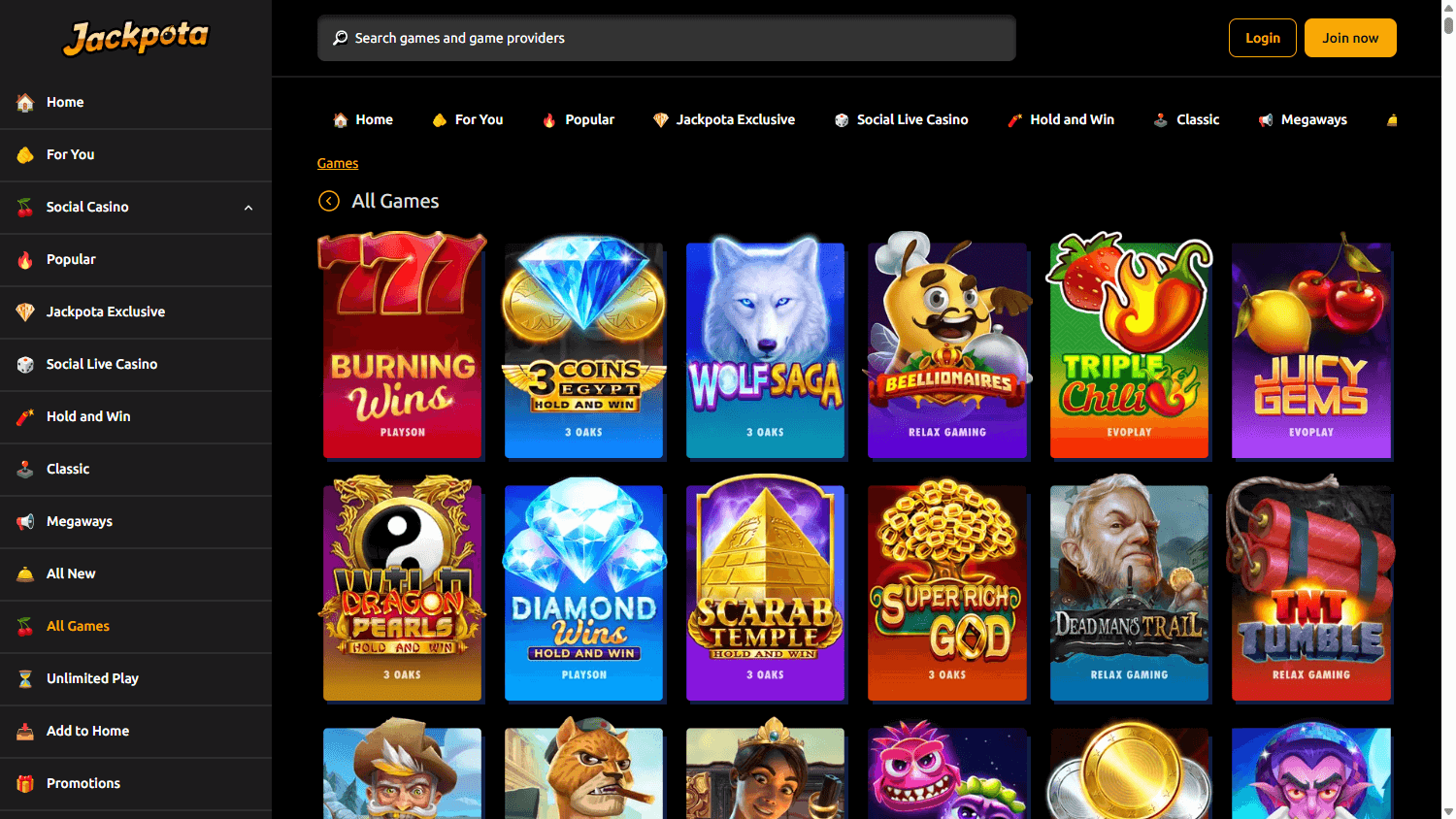 Jackpota_Casino_game_gallery_desktop