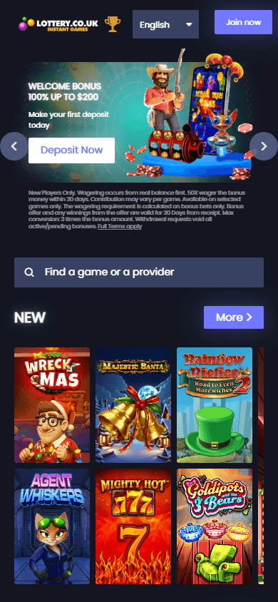 Lottery_Games_Casino_homepage_mobile