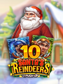 10 Santas Reindeers