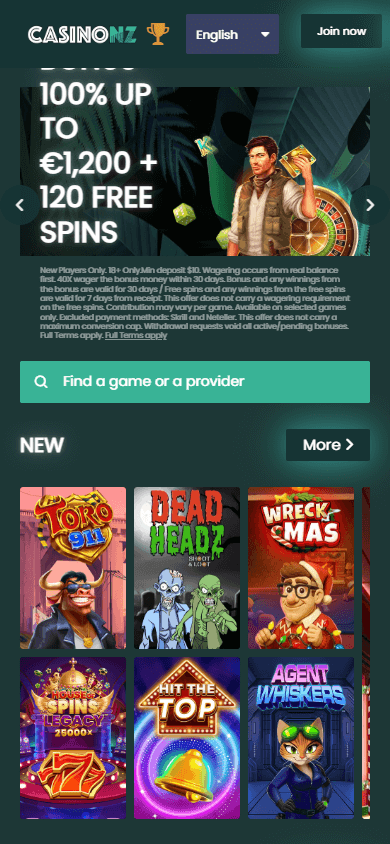 CasinoNZ_homepage_mobile