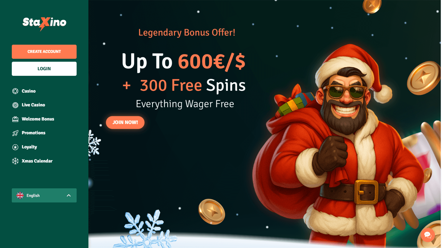 Staxino_Casino_homepage_desktop