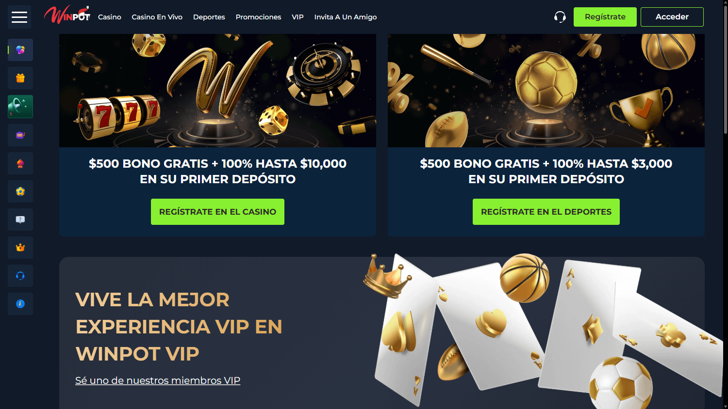 Winpot_Casino_homepage_desktop