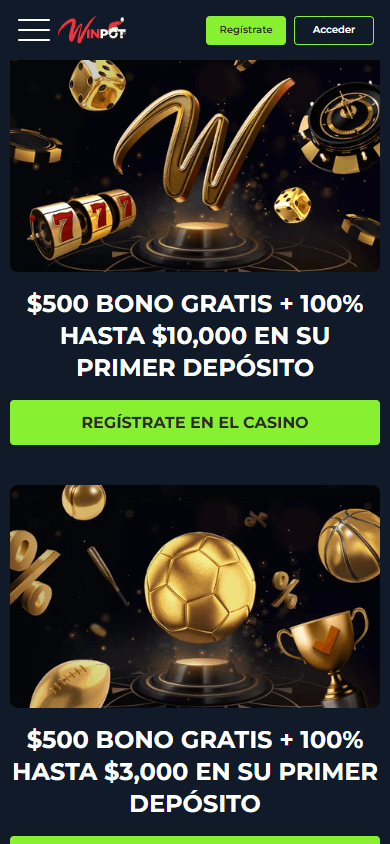 Winpot_Casino_homepage_mobile