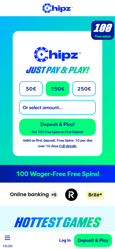 chipz_casino_homepage_mobile