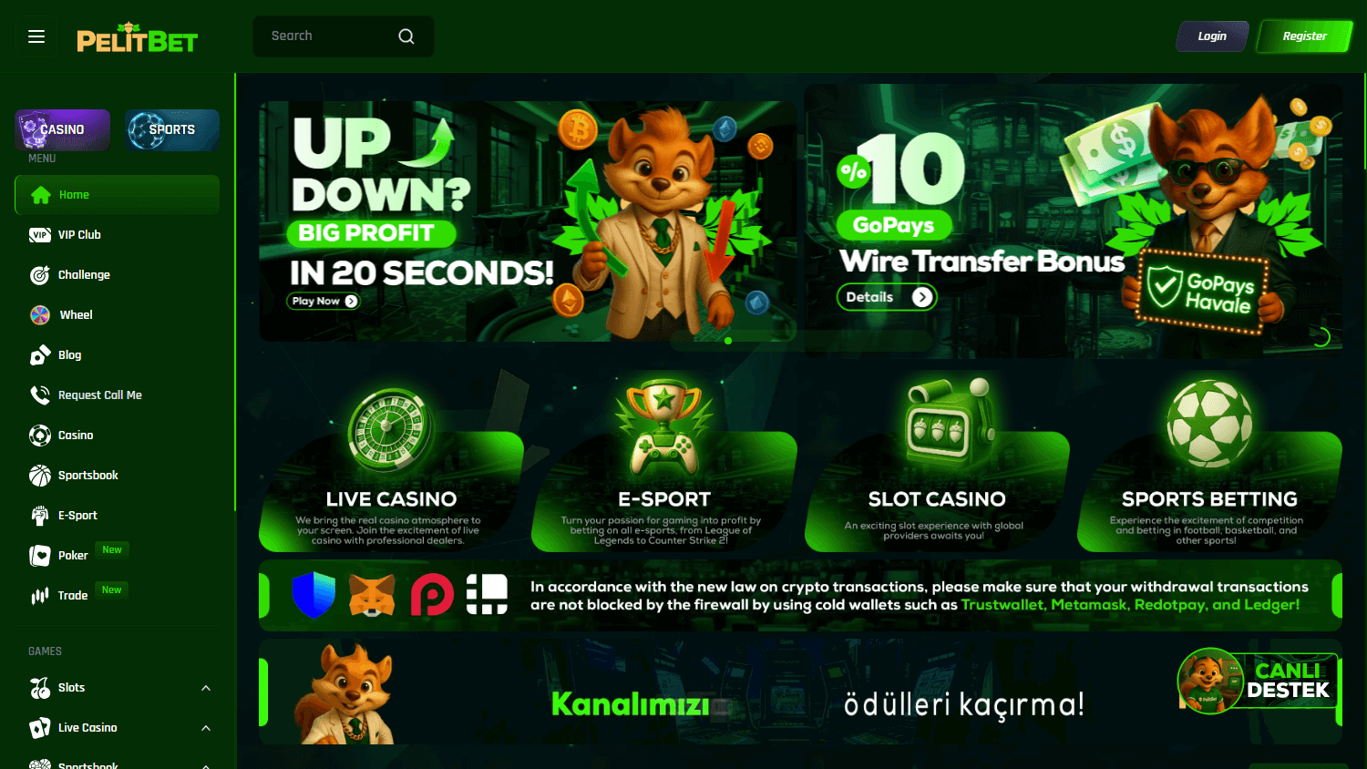 pelitbet_casino_homepage_desktop