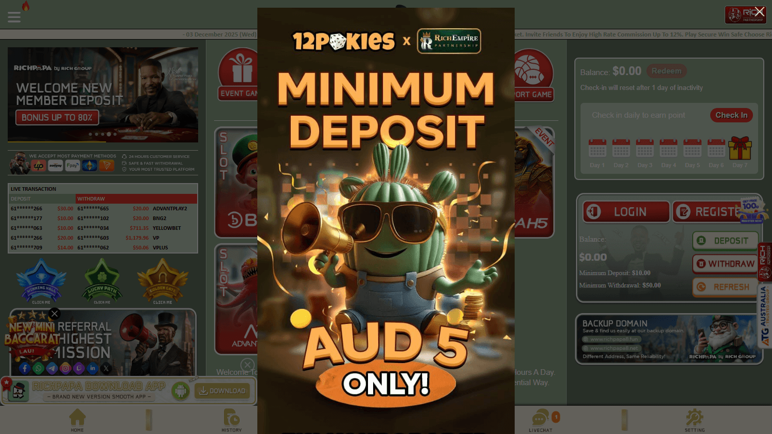 rich_papa_casino_homepage_desktop