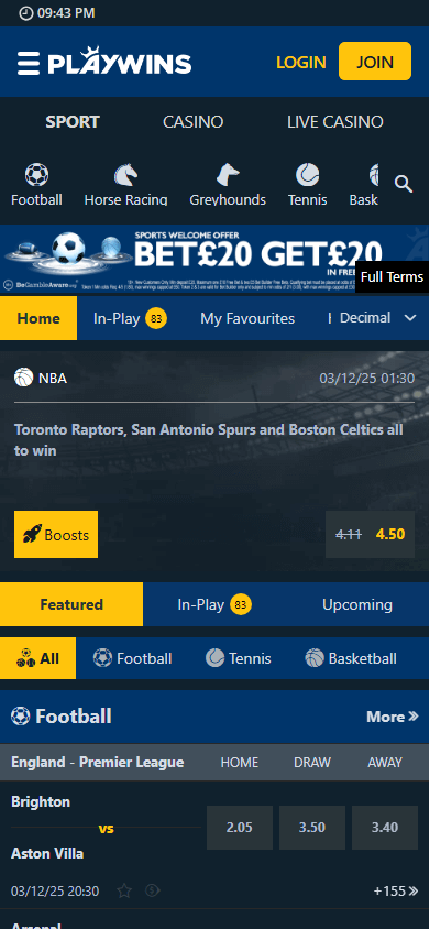 playwins_casino_homepage_mobile