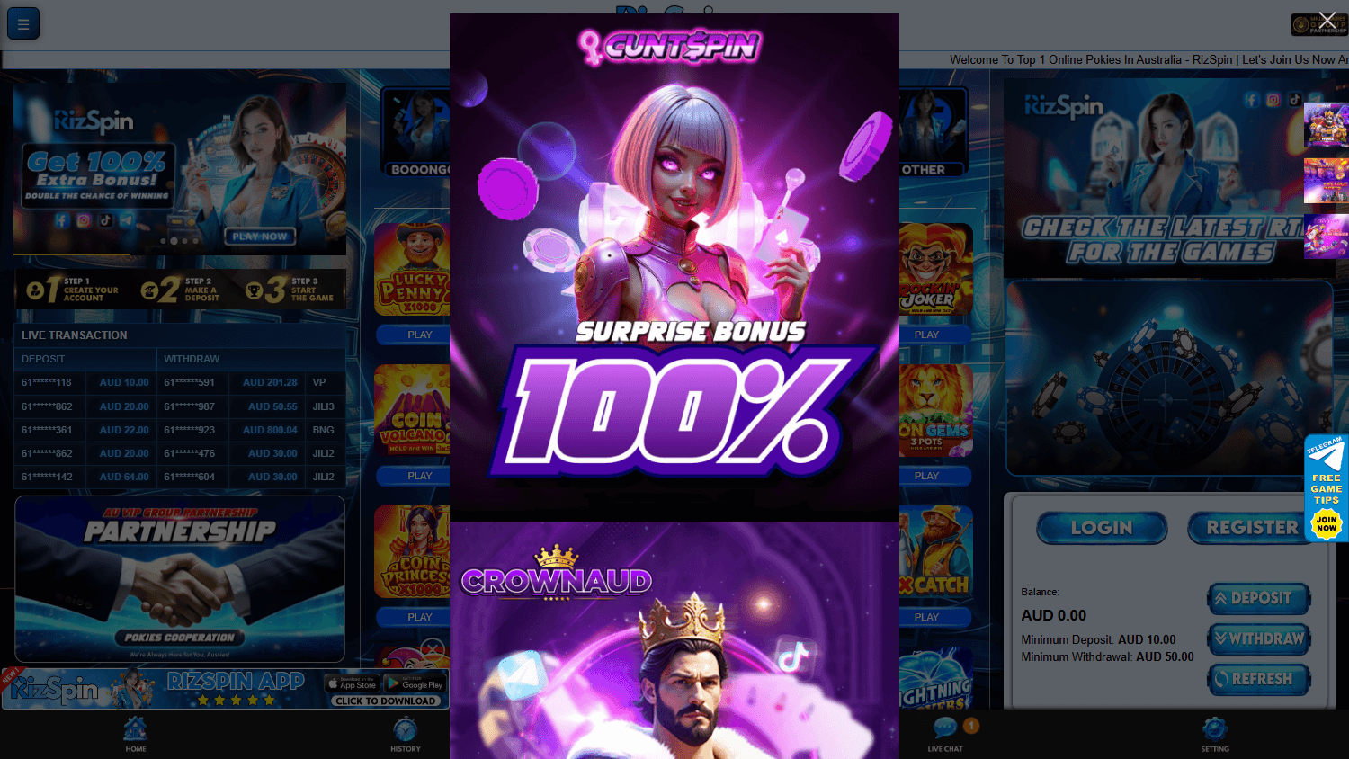 rizspin_casino_game_gallery_desktop