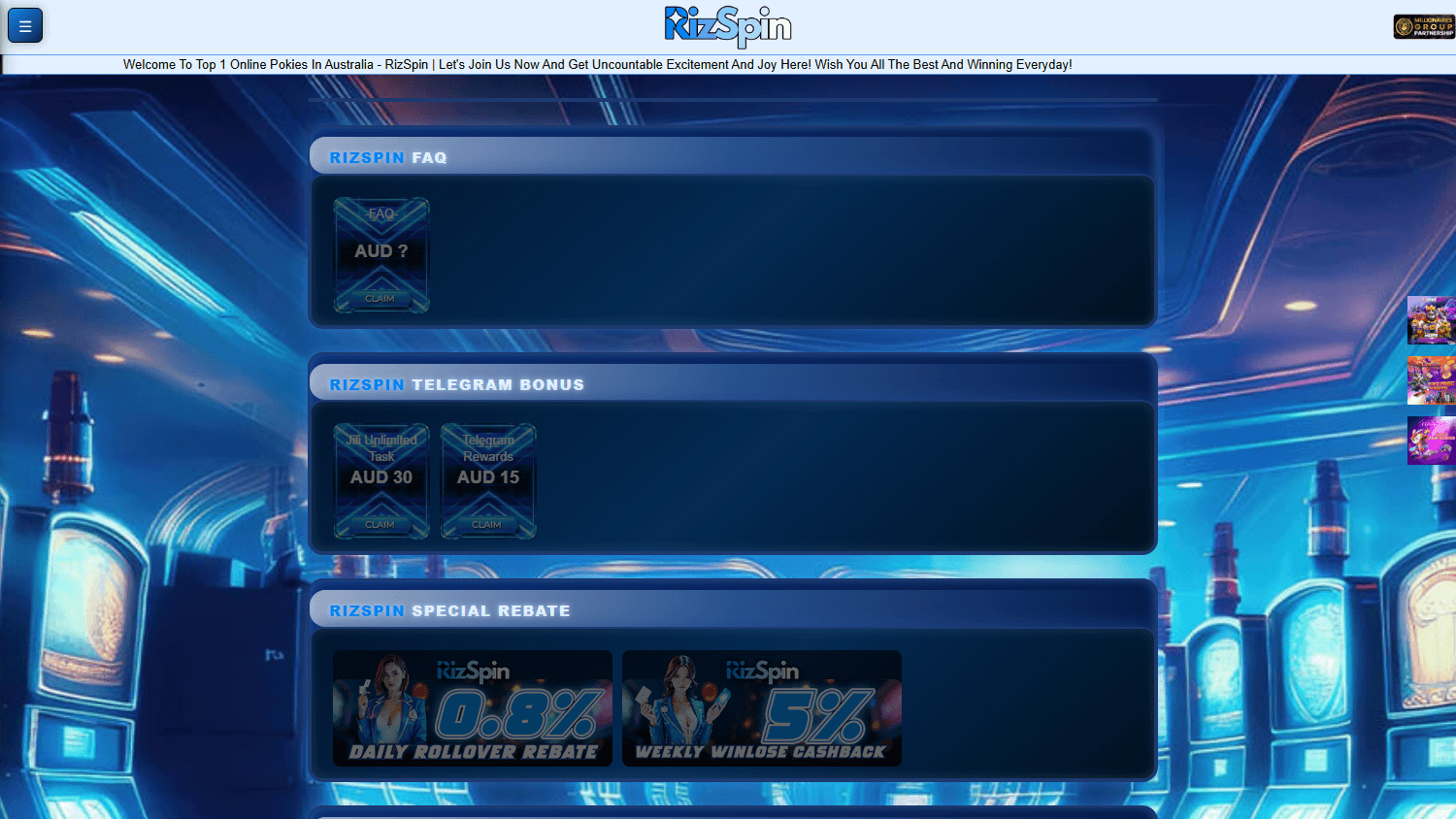 rizspin_casino_promotions_desktop