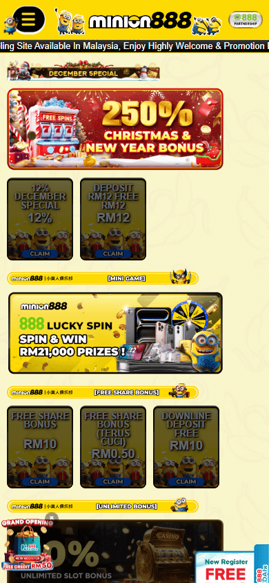 minion888_casino_promotions_mobile