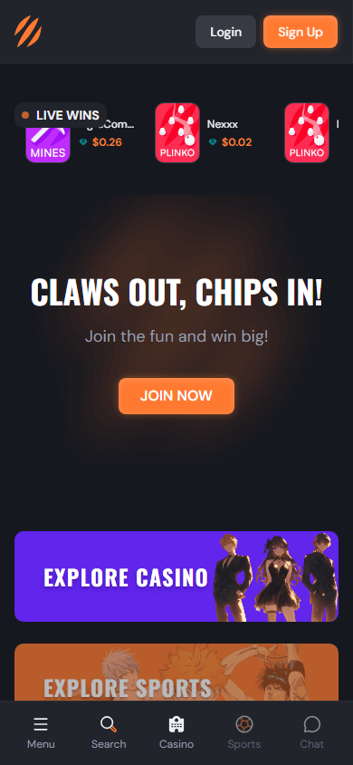 tigrabit_casino_homepage_mobile