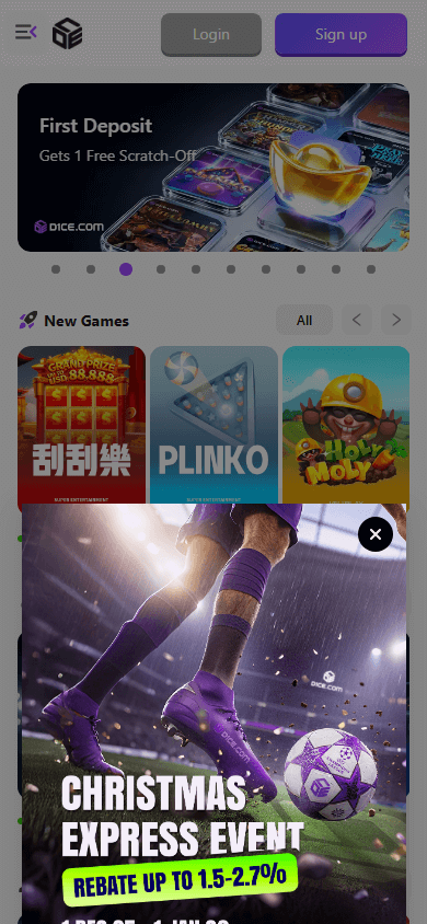 d1ce_casino_homepage_mobile