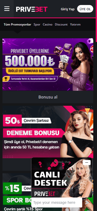 privebet_casino_promotions_mobile