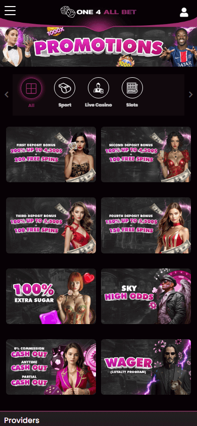 one4allbet_casino_promotions_mobile