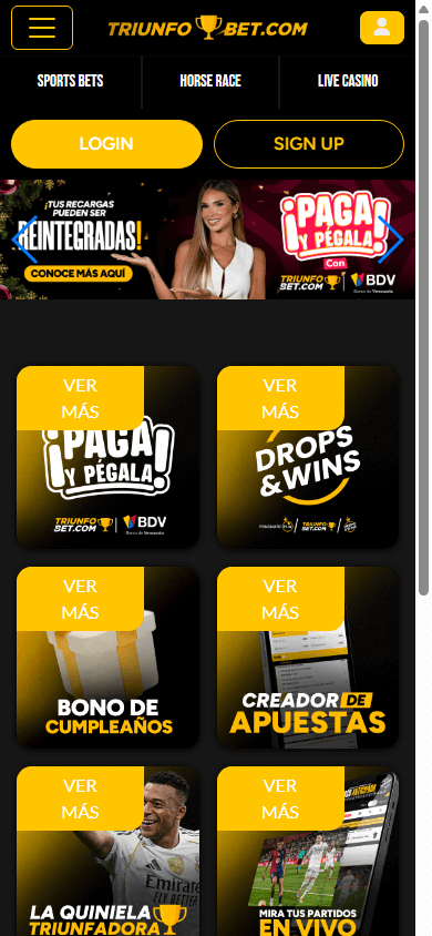 triunfo_bet_casino_promotions_mobile