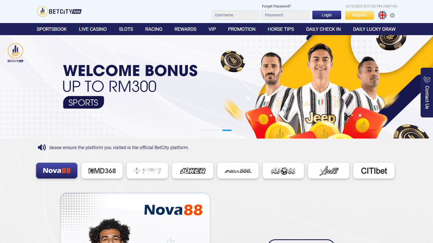 betcity_asia_casino_homepage_desktop