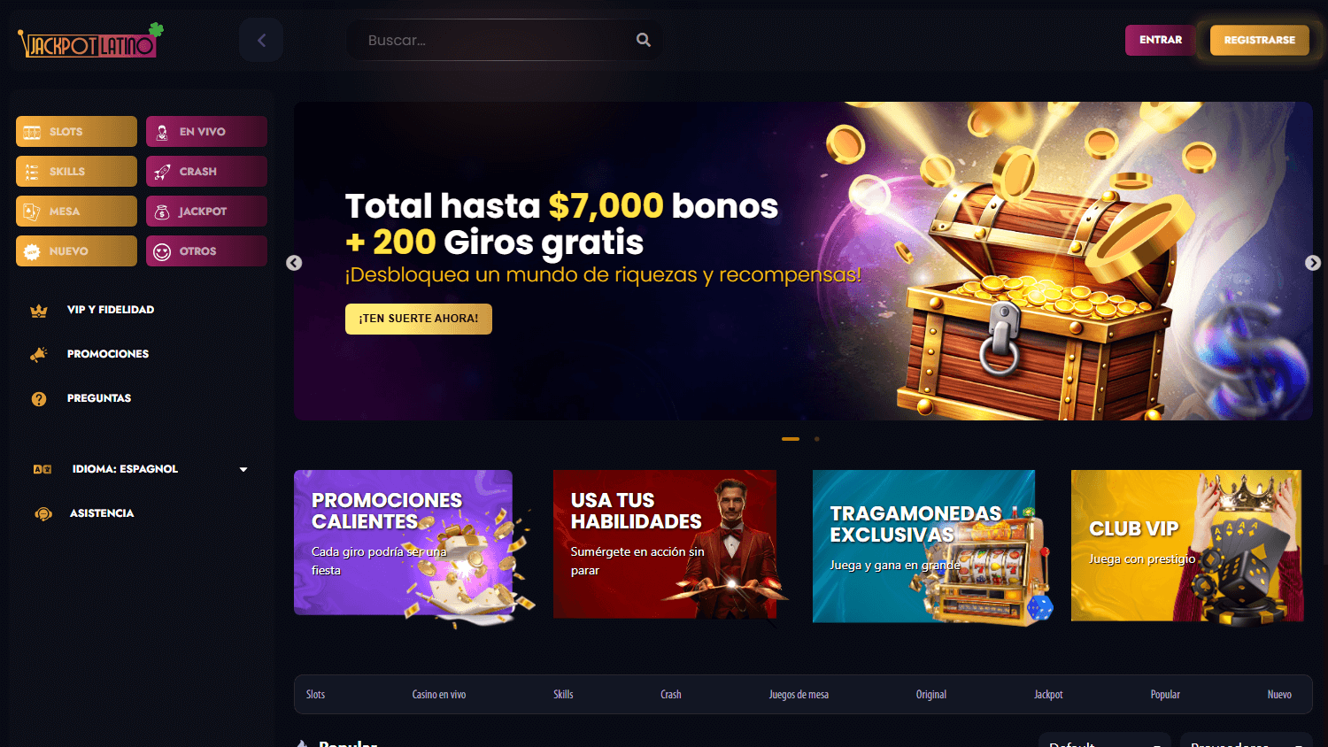 jackpotlatino_casino_homepage_desktop