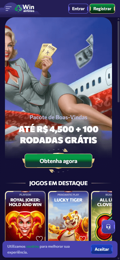 winairlines_casino_homepage_mobile