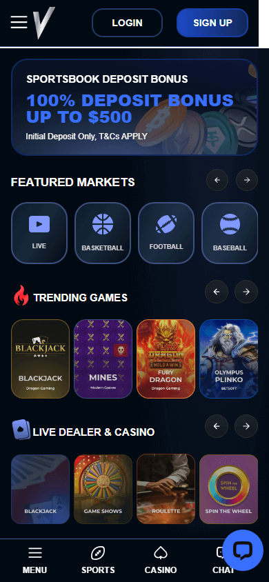 thevault_casino_homepage_mobile
