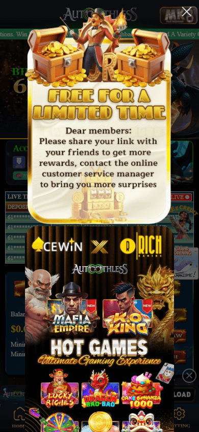 autoothless_casino_homepage_mobile