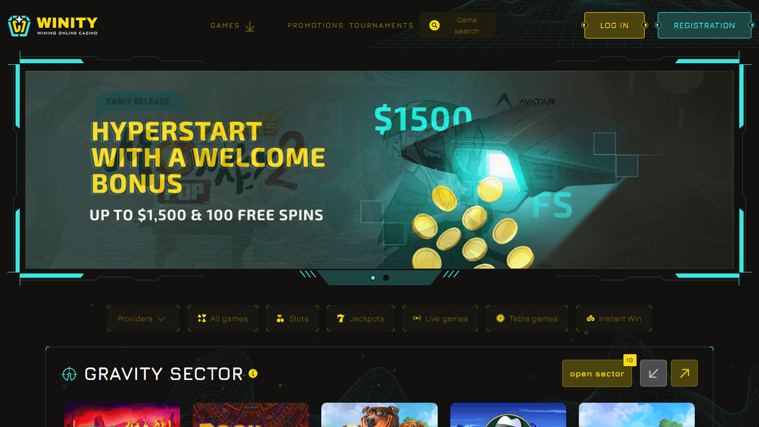 winity_casino_homepage_desktop
