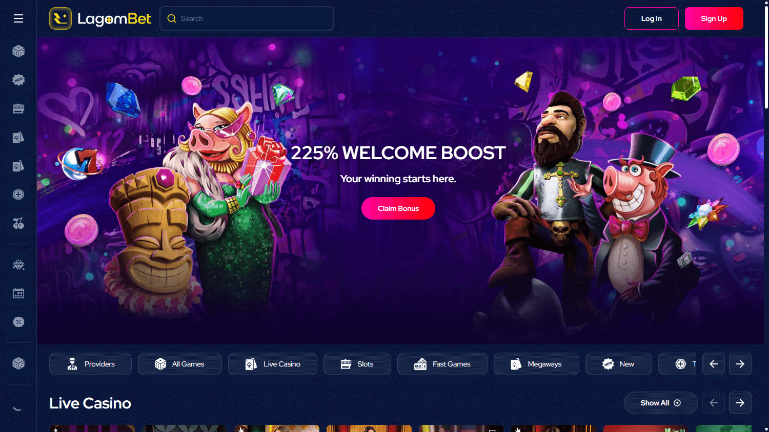 lagombet_casino_homepage_desktop