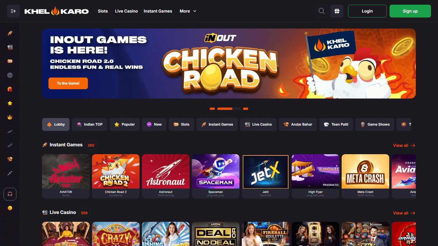 khelkaro_casino_homepage_desktop