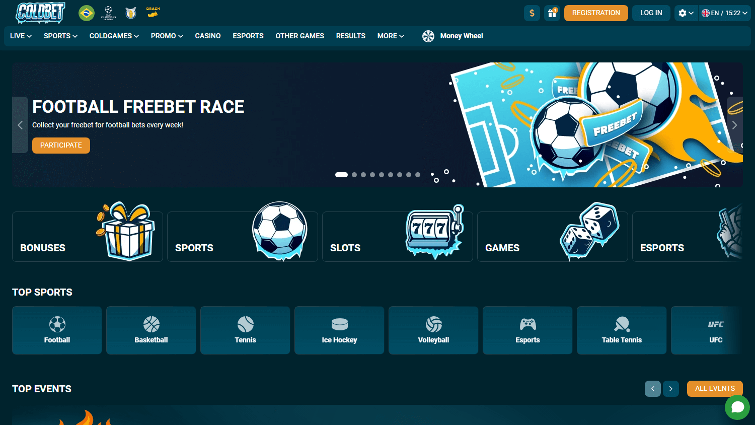 coldbet_casino_homepage_desktop