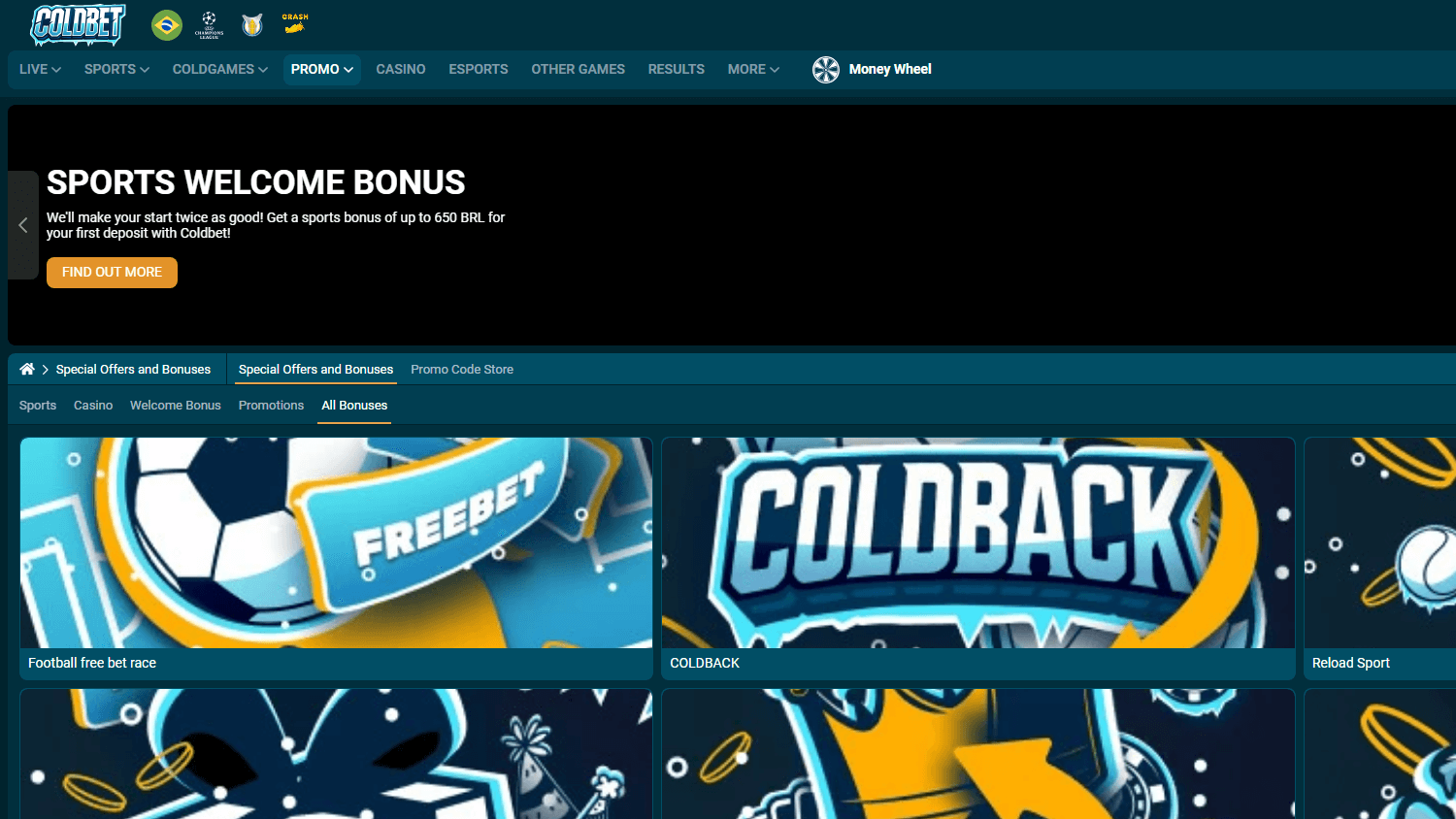 coldbet_casino_promotions_desktop