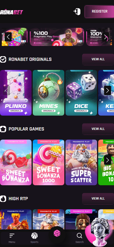 ronabet_casino_homepage_mobile