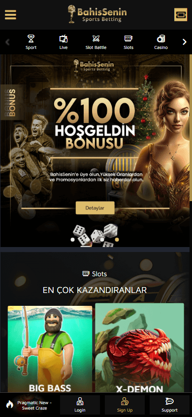 bahissenin_casino_homepage_mobile