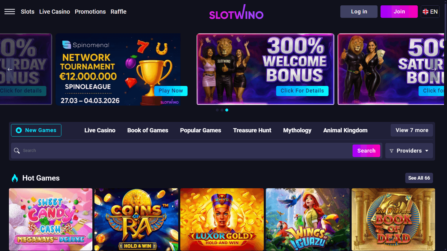 slotwino_casino_homepage_desktop