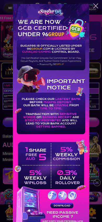 sugar96_casino_homepage_mobile