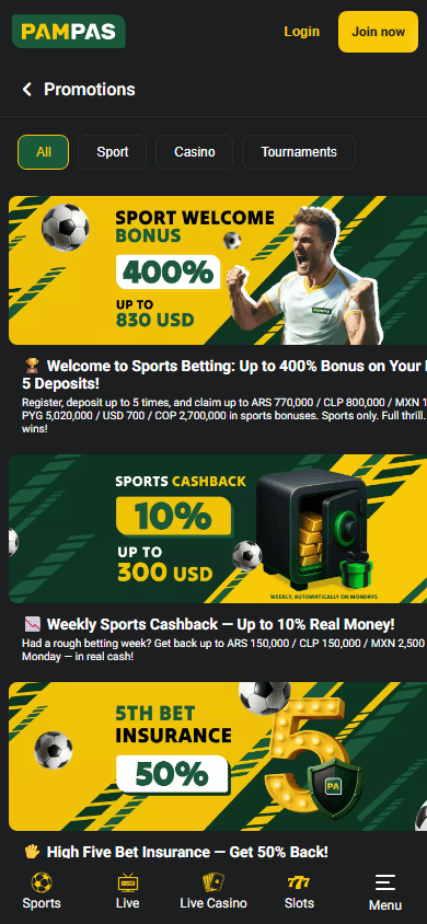 pampas_casino_promotions_mobile