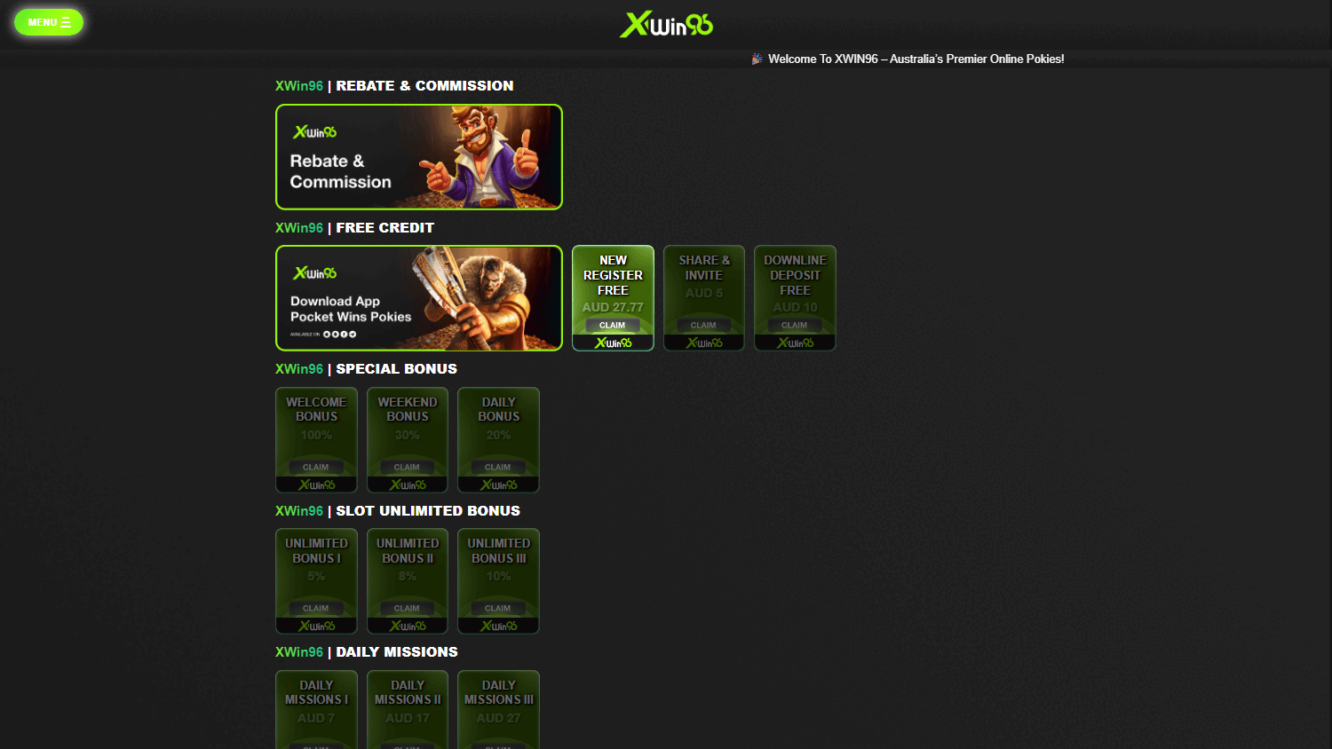 xwin96_casino_promotions_desktop