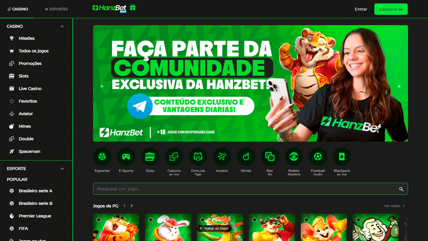 hanzbet_casino_homepage_desktop