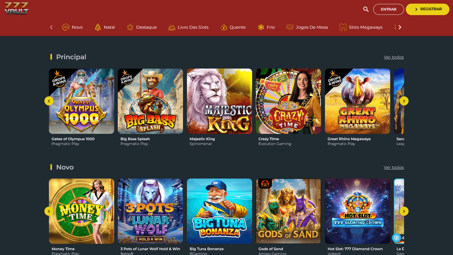 777vault_casino_homepage_desktop