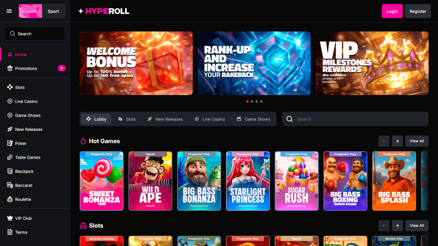 hyperoll_casino_homepage_desktop