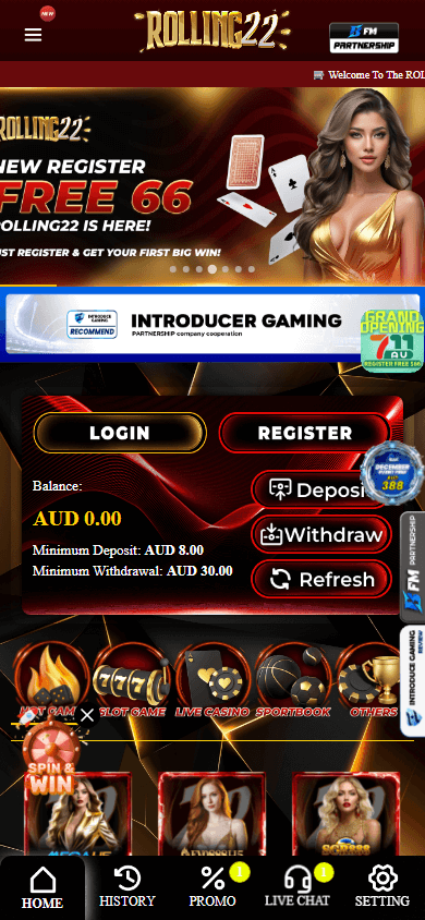rolling22_casino_homepage_mobile