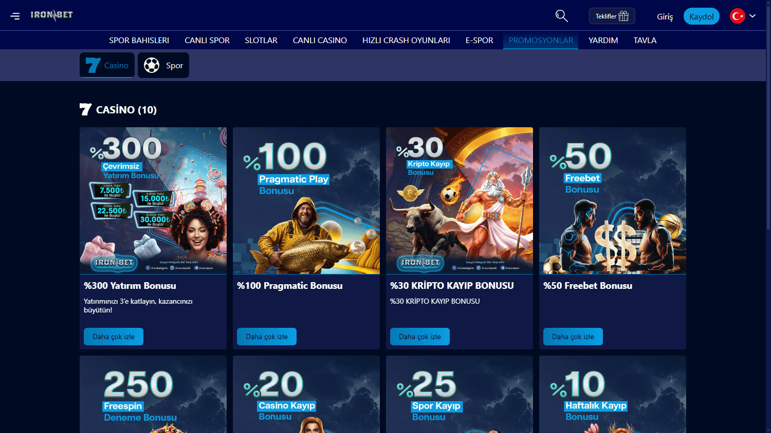 ironbet_casino_promotions_desktop