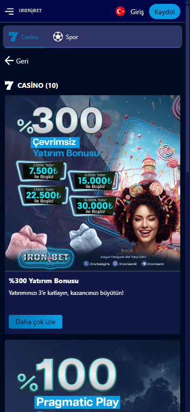ironbet_casino_promotions_mobile