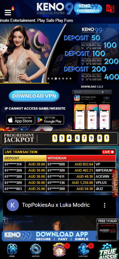 keno99_casino_homepage_mobile