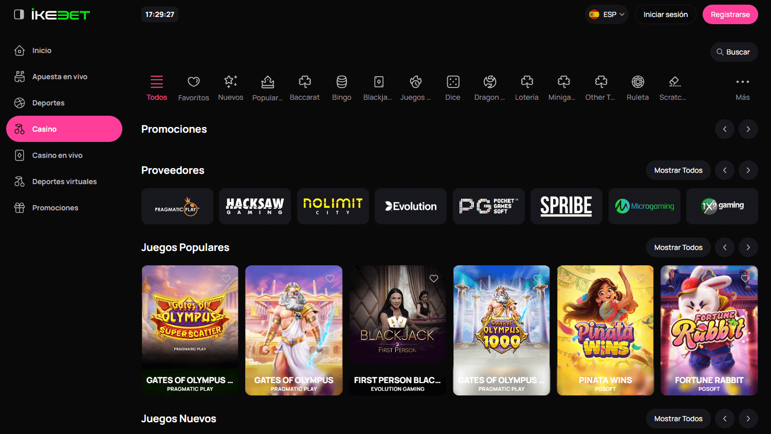 ikebet_casino_game_gallery_desktop