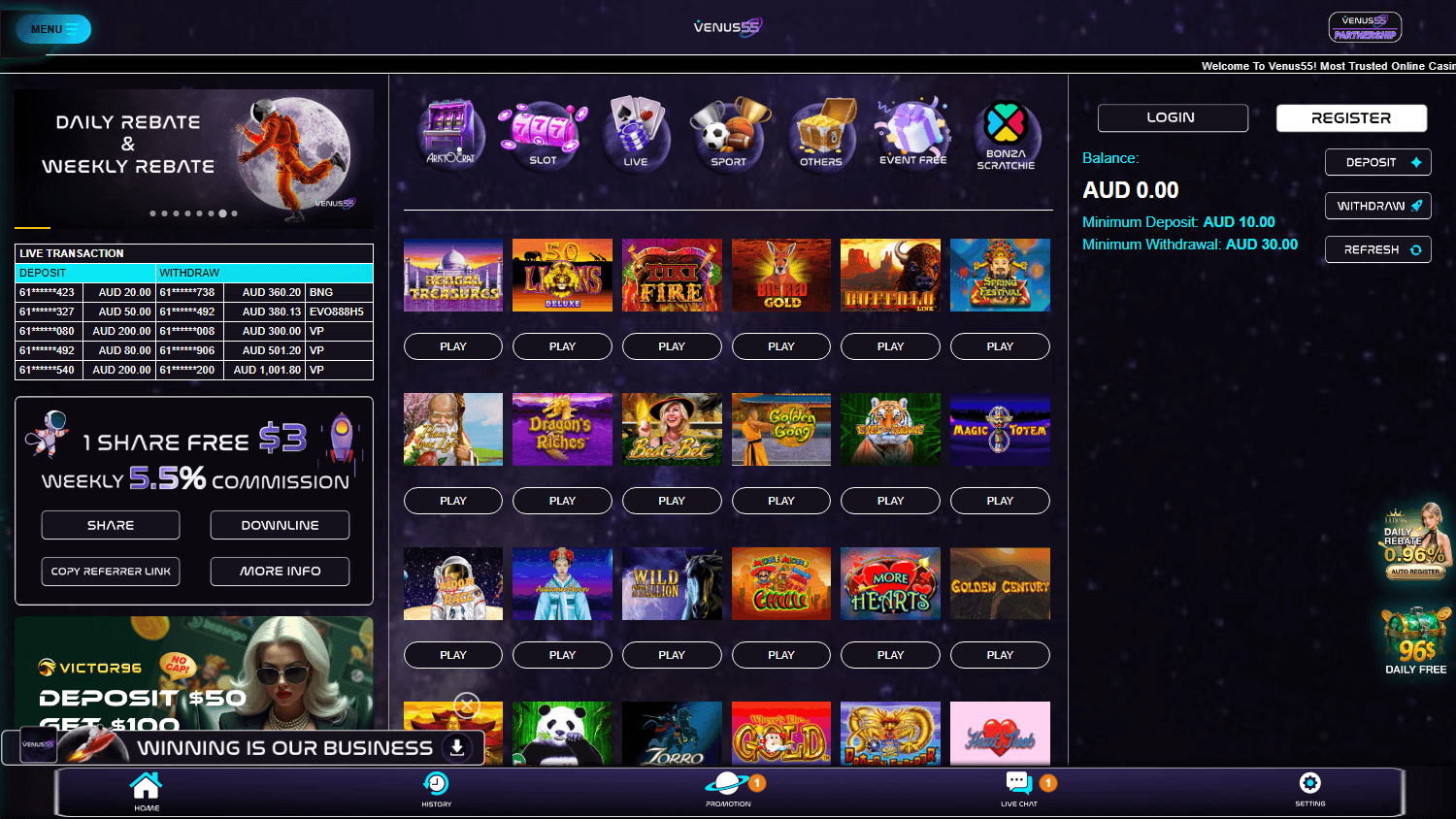 venus55_casino_game_gallery_desktop